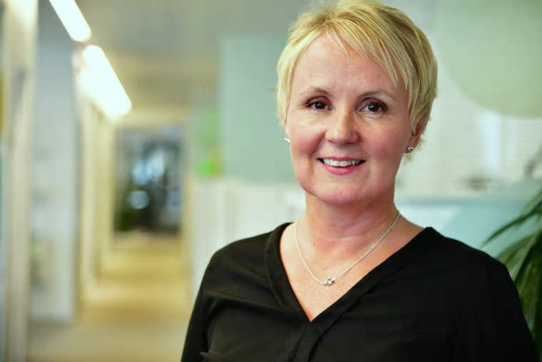 Ann-Charlott Lundén, driftchef på Umeå Energi Elnät.