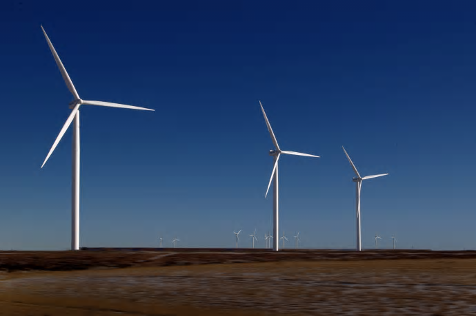 Under 2019 och 2020 genomförs omfattande investeringar i vindkraft.