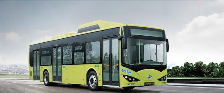 Om allt går enligt plan kommer elbussar som den här att trafikera Piteås gator från 1 juli 2020.