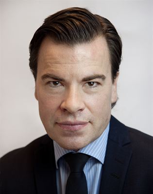 Stefan Patrikson, chef för affärsutveckling på Fortum Värme
