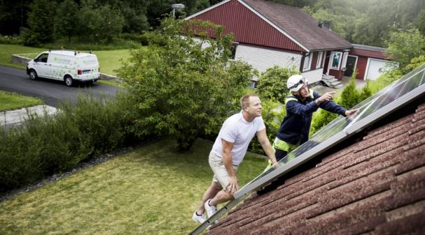 Linde energi säljer kundanpassade och nyckelfärdiga solcellslösningar.