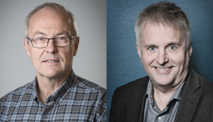 Thomas Malmstedt, vd Arvika Kraft och Arne Jansson, affärsutvecklare Jämtkraft Elhandel.