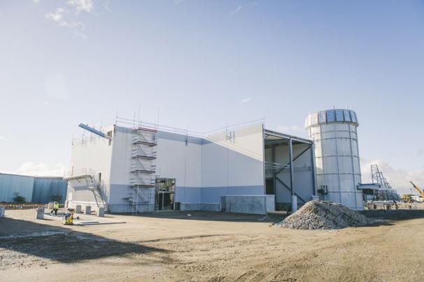 Kährs Group bygger pelletsfabrik.