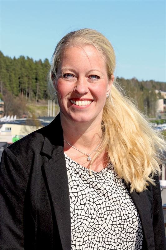 Sanna Lundström, avdelningschef Kundutveckling på Skellefteå Kraft.
