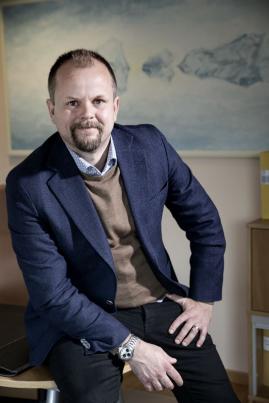 Fredrik Sävenstrand, VD på ES Group.