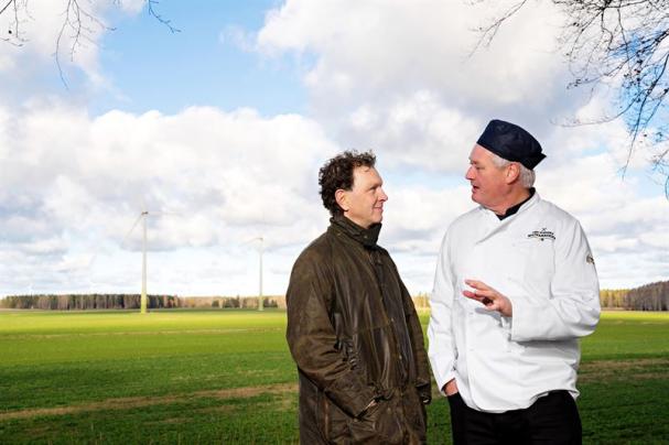 Stefan Malm, Den svenska Matfabriken tillsammans med producenten Jan Johansson på Vistena gård.