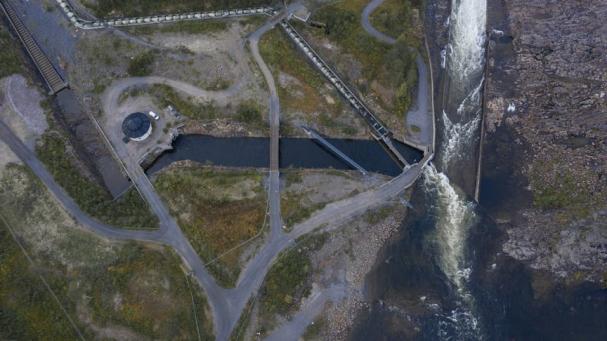 Stornorrfors vattenkraftverk.