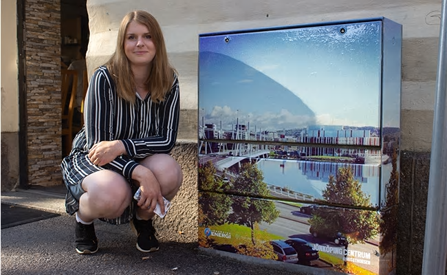Emelie Thorsén, 28 år, vinnare i årets tävling #mittelskåp.