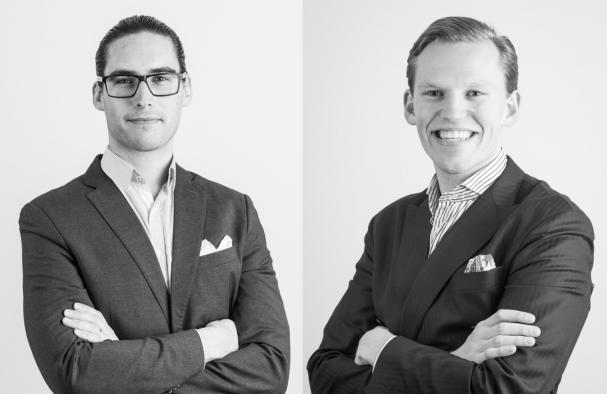 Hugo Larsson, grundare och Linus Werner, grundare och VD, Save by Solar.