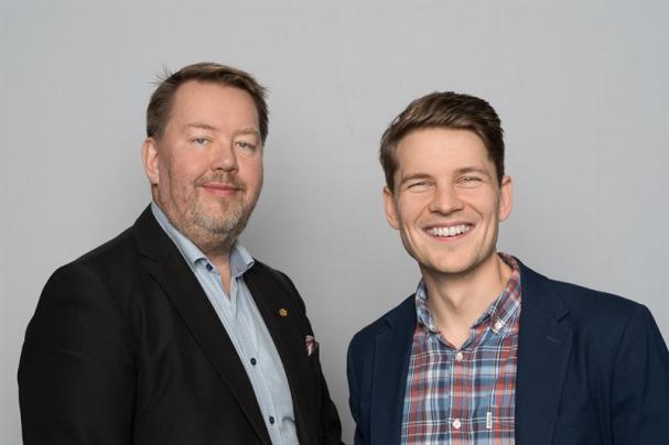 Pär Dunder, vd W3 Energy, och Per Olofsson, styrelseordförande W3 Energy.