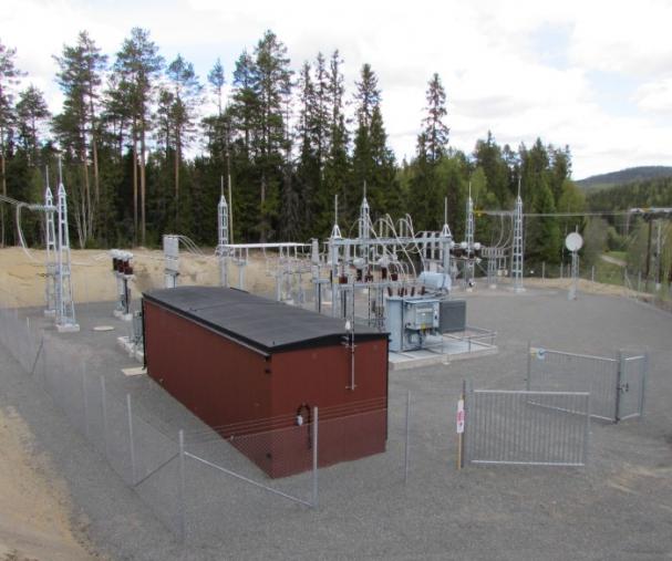 Prefabricerad fördelningsstation
