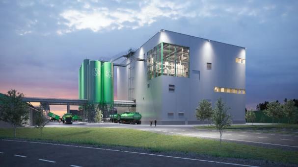 Ragn-Sells bygger ny anläggning för behandling av flygaska med sin patenterade teknik Ash2Salt (bilden är en illustration).