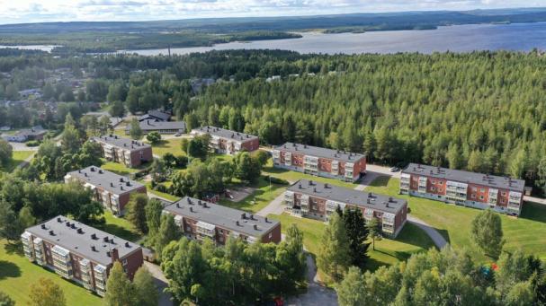 Trumbäckens fastigheter på Furuberget, Piteå.