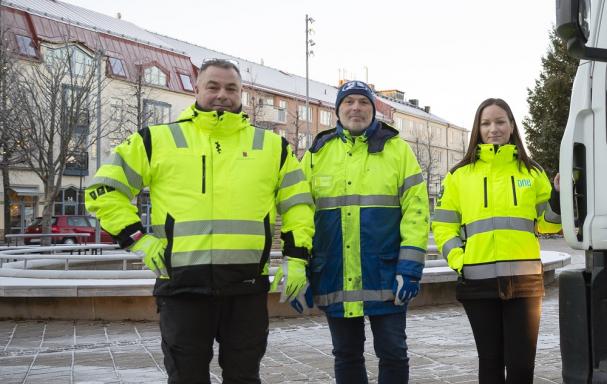 Tomas Sköld, Kumla kommun, Patrik Eliasson, Elektroskandia och Felicia Kanat, ONE Nordic.