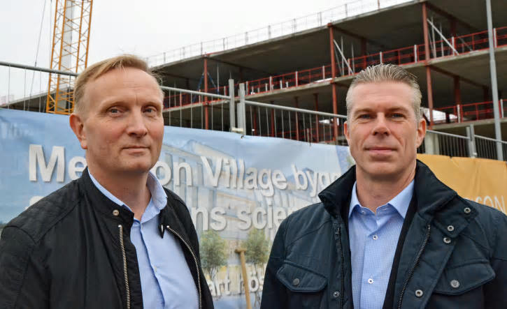 Erik Jagesten på Medicon Village och Sonny Strömberg på E.ON.