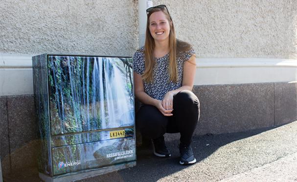 Maria Johansson, 24 år, en av vinnarna i årets tävling #mittelskåp.