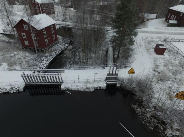 &Aring;man nedre kraftstation i &Aring;msele - Skellefteå Kraft.