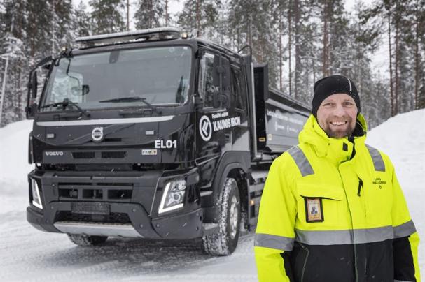 Lars Wallgren, logistikchef, Kaunis Iron.