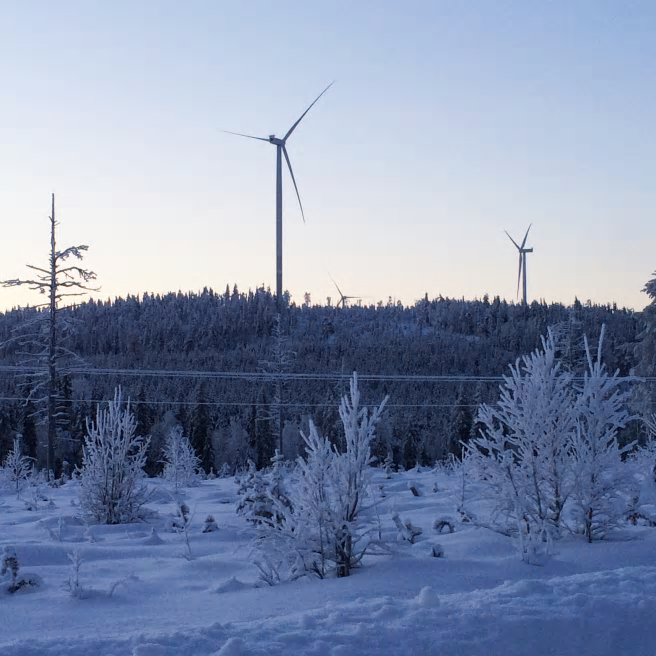 Lapplands Elnät och ONE Nordic får order i hundramiljonersklassen vid bygget av vindkraftparken i Lehtirova.