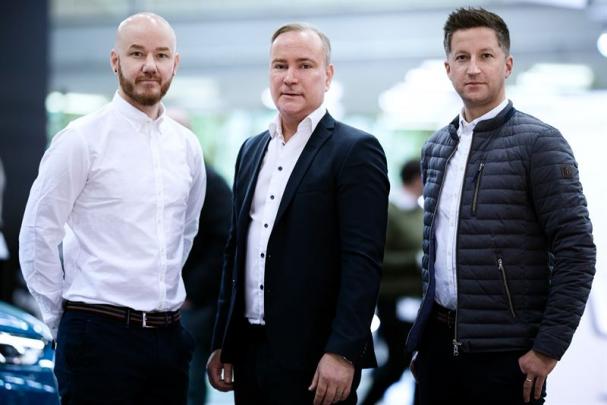 Daniel Haglöf, PWR Racing, Patrik Grantås, Skellefteå Kraft, och Robert Dahlgren.
