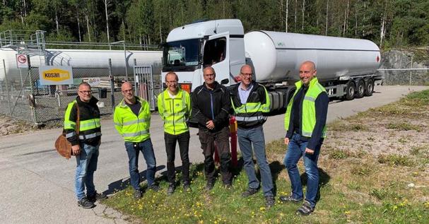 Biogasol ledningen, Skåpafors.