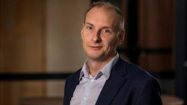 Kristoffer Blomberg, försäljningschef på Nybro Energi.