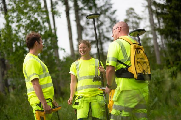 Härjeåns Energi väljer att kompetensutveckla den egna personalen och lägger ledningsanvisningen på Geomatikk.