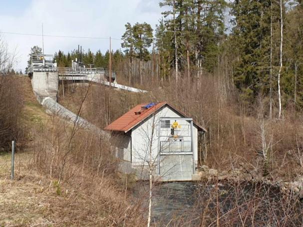 Ljungå vattenkraftverk.