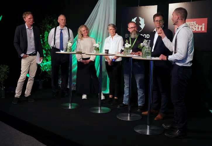 Panelen fr v Pontus Herin, Douglas L. Faulkner, Johanna Mossberg, Helena Johansson, Alan Sherrard, Daniel Badman och Henric Demegård.