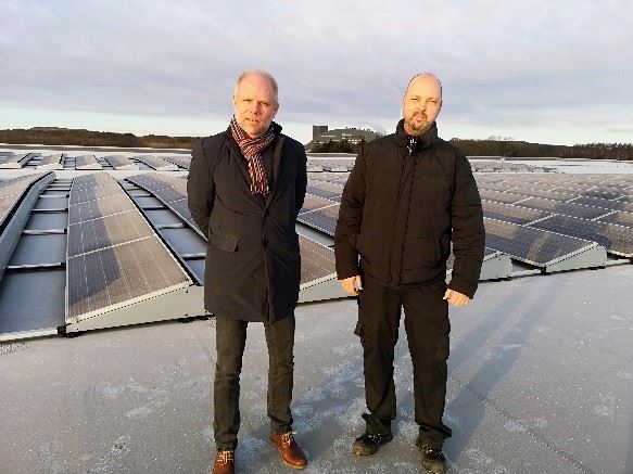 Thomas Persson och Jim Hansson PostNord TPL.