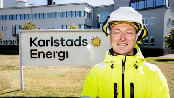 Erik Kornfeld, vd på Karlstads Energi, lyfter fram servicen som en av förklaringarna till att bolaget har Sveriges nöjdaste fjärrvärmekunder.