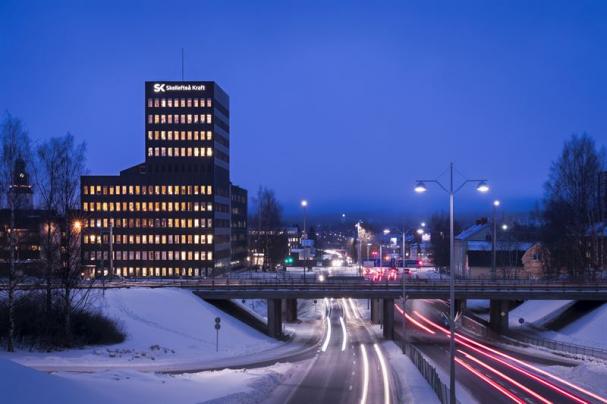 <span>Skellefteå Krafts huvudkontor i Skellefteå.</span>