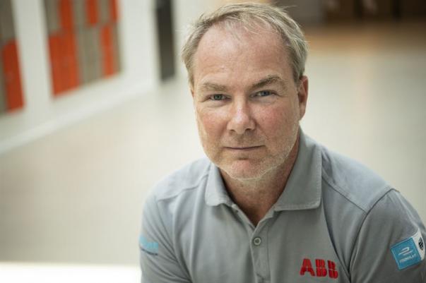Anders Holmén, kundansvarig säljare på ABB Electrification i Sverige.