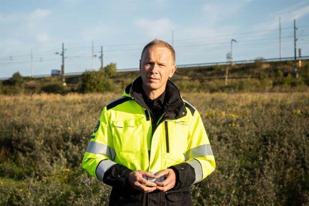 Bengt Hergart, anläggningsdirektör på &Oslash;resundsbron.